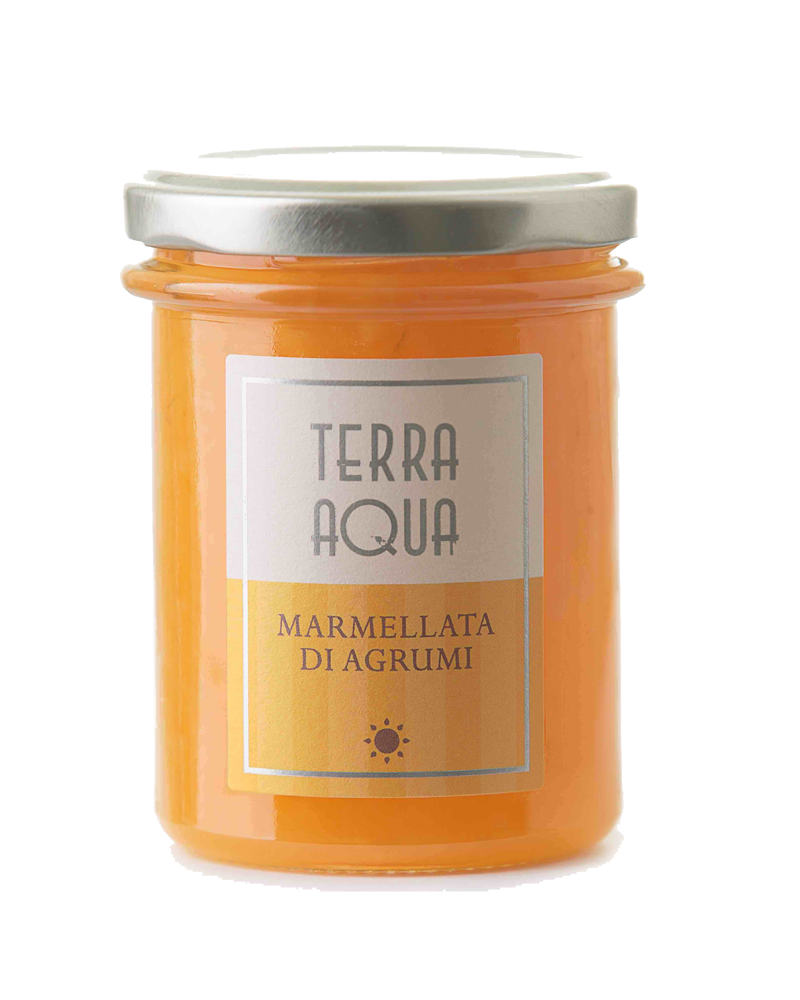 Terra Aqua marmellata di agrumi misti agrumi coltivati e lavorati in sicilia