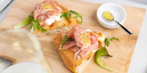 ricette dalla cucina del nostro chef Pizza Gourmet con Prodotto Coctura di Limoni e prosciutto crudo